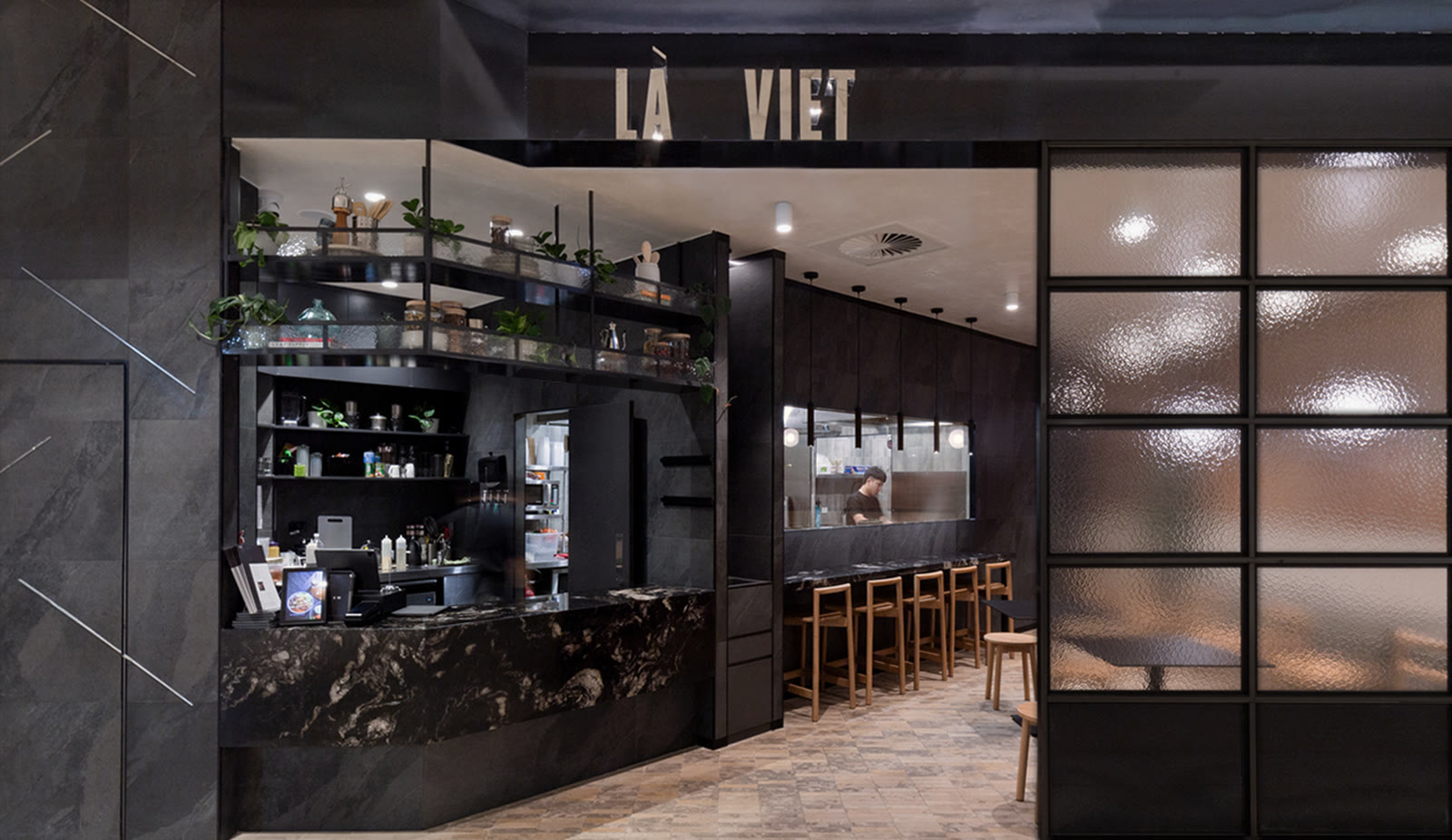 Interior of a completed INCO hospitality fitout